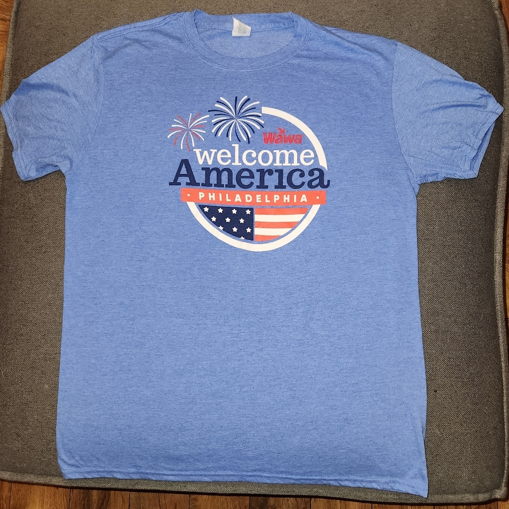 Wawa Welcome America Philadelphia Mens T-Shirt